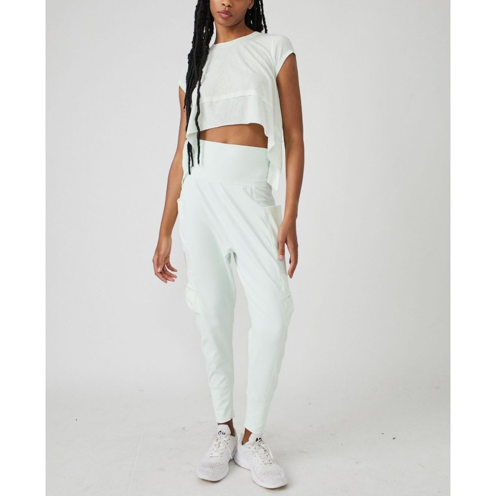 FP MOVEMENT Take A Hike Harem Pants / Aqua Glass - Picture 2 of 6